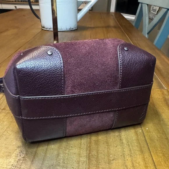 COACH Pristine Baby Mickie
Drawstring Shoulder Bag Suede - Picture 6 of 11